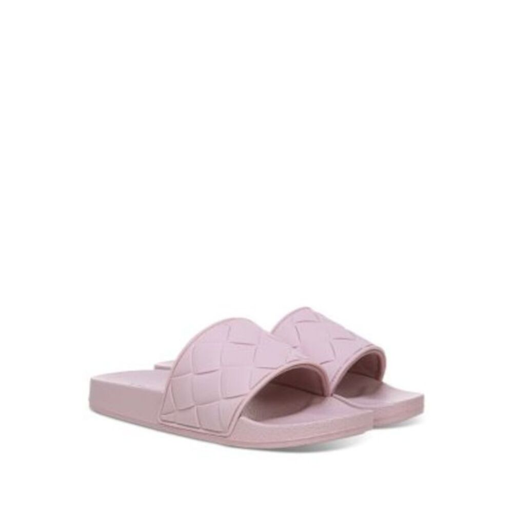 VINCE. Womens Purple Watley Round Toe Platform Slip On Slide Sandals Shoes 9 M